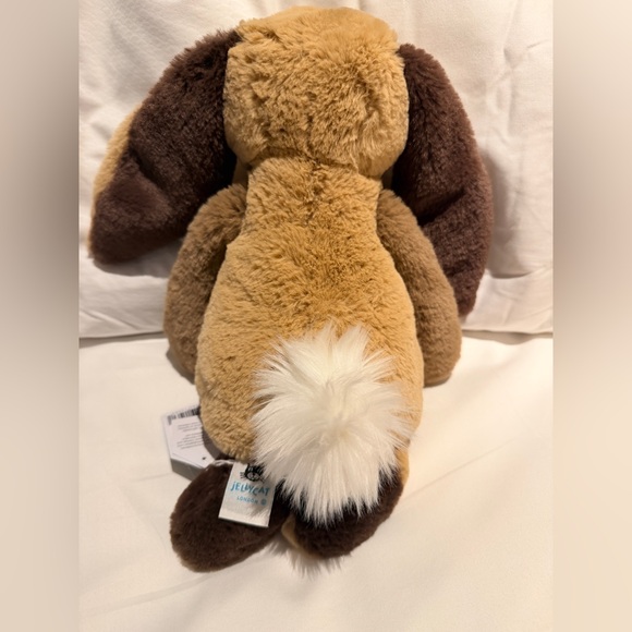 Bashful Patchwork Brown Bunny - RETIRED - Picture 5 of 9